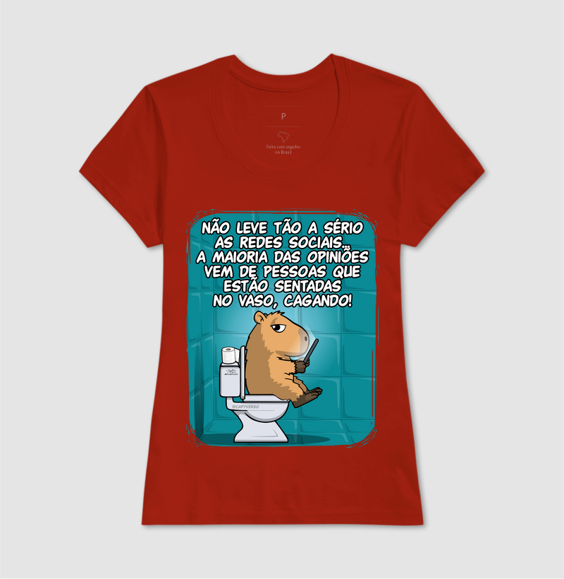 Camiseta Capivara Banheiro - Imagem 11