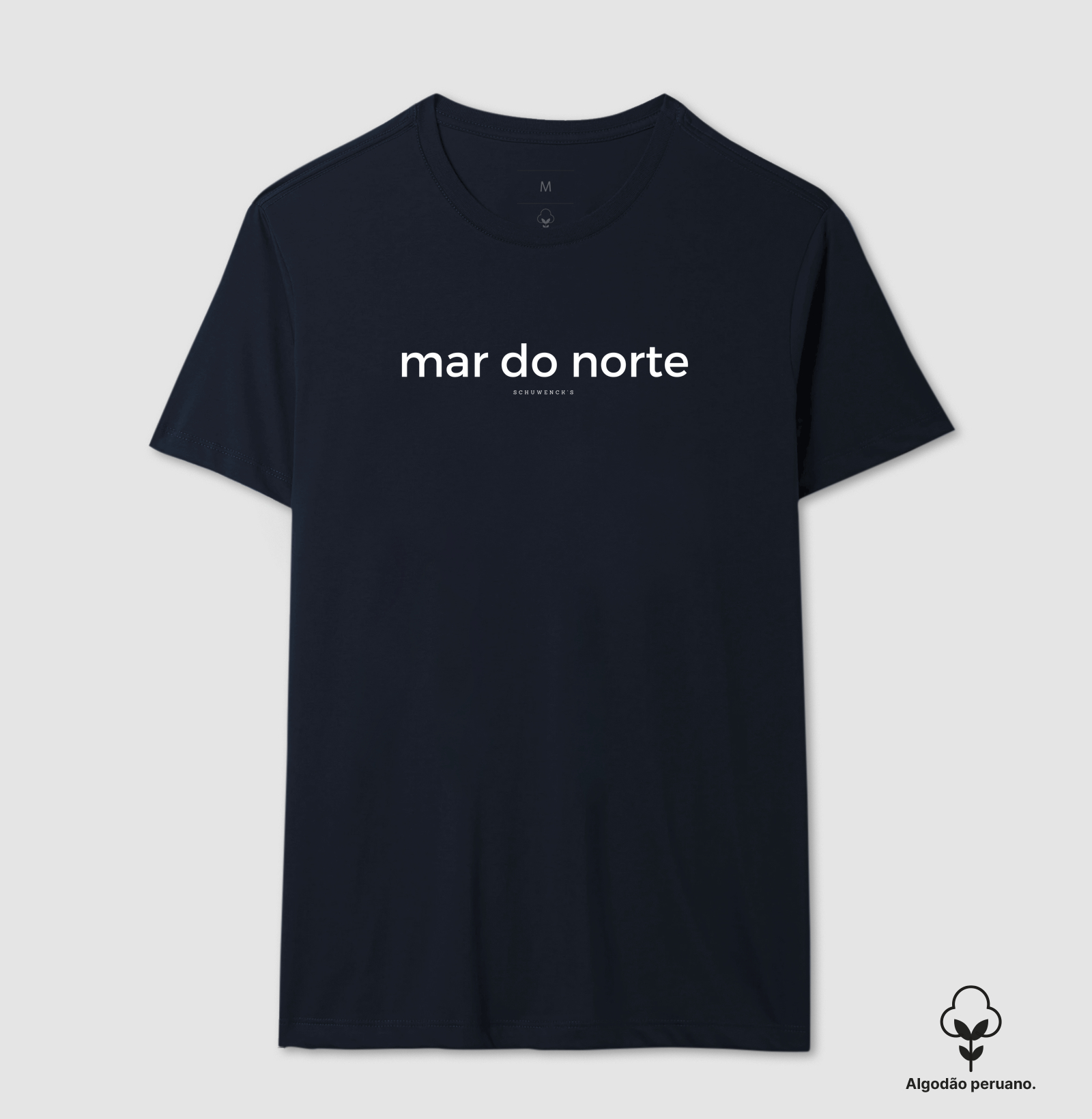 Camiseta Algodão Peruano Mar do Norte - Imagem 4