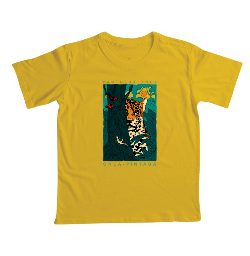 Camiseta Infantil Onça-pintada - Imagem 6