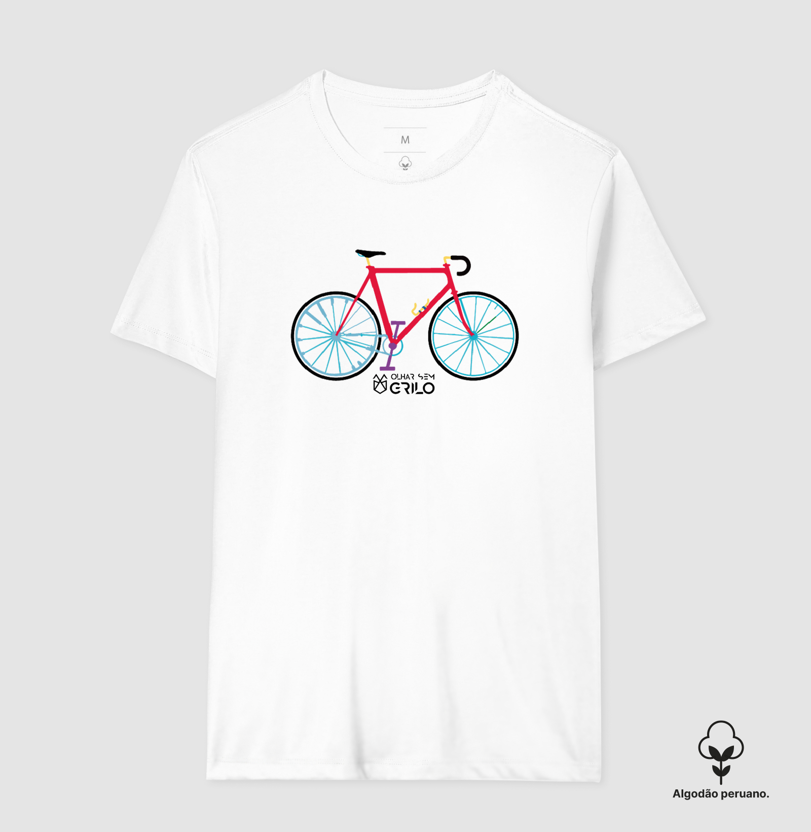 Camiseta Algodão Peruano - Bike - Imagem 2