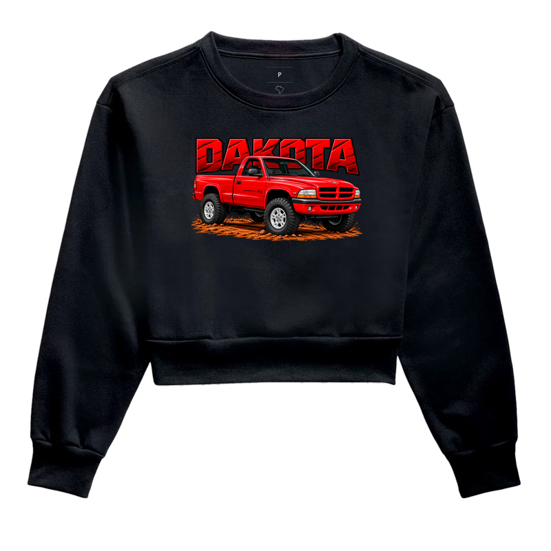 Moletom cropped feminino Dakota - Imagem 5