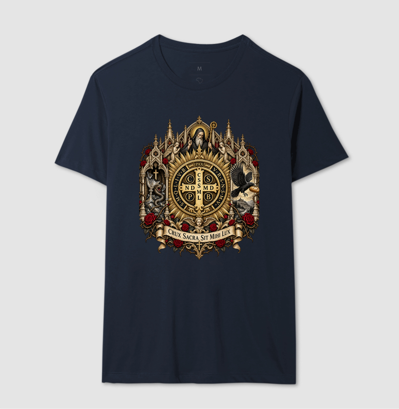 Medalha de São Bento — Altar Barroco - Imagem 4
