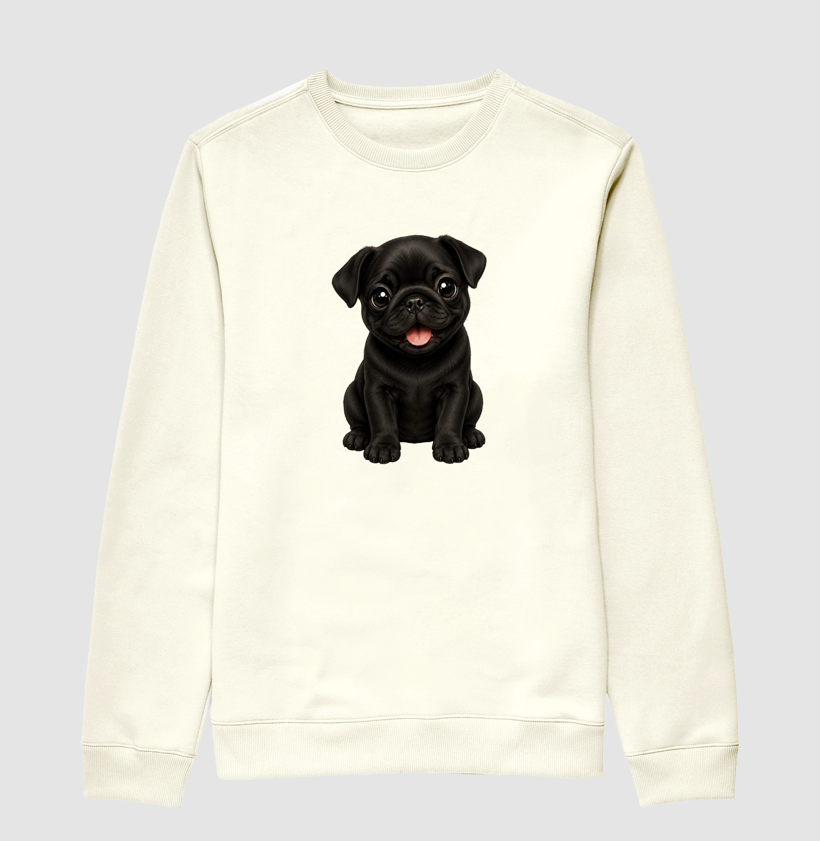 Pug Preto - Desenho Animado - Imagem 2
