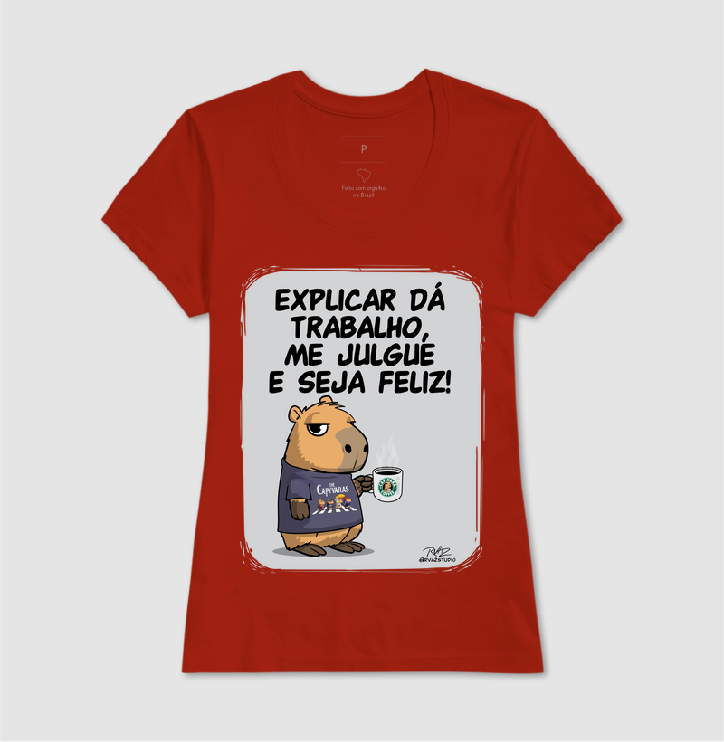 Camiseta Capivara me julgue - Imagem 11