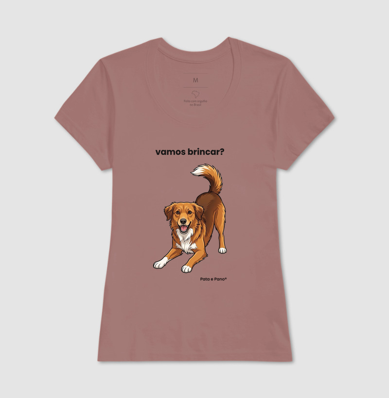 CAMISETA NOSSO MASCOTE BRINCAR - Imagem 17