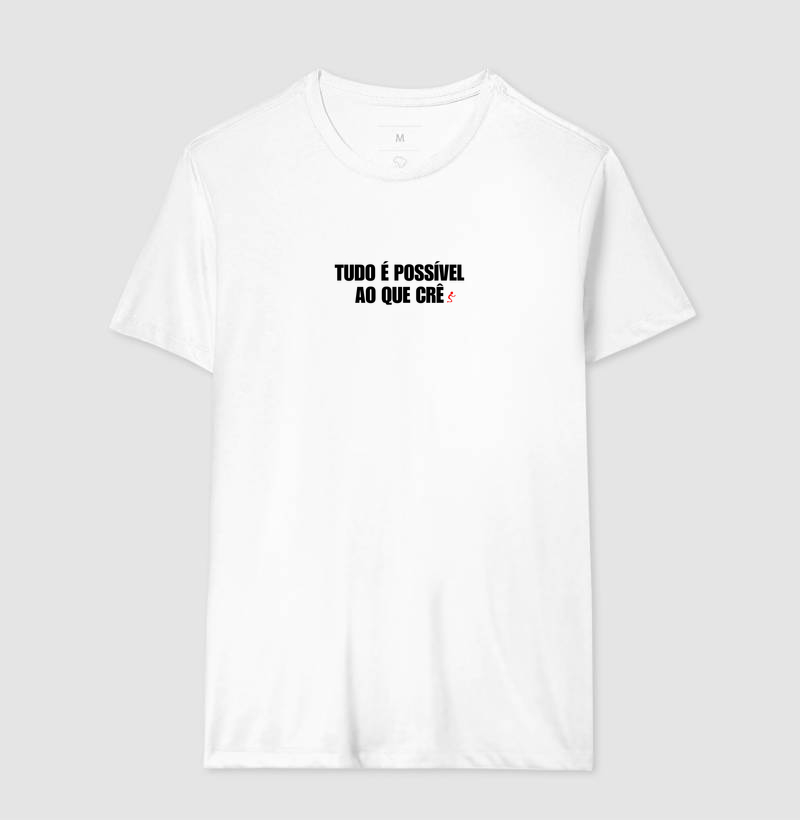 Camiseta Cristã Tudo É Possível ao Que Crê - Imagem 4