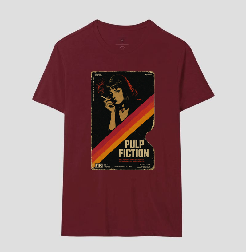 Pulp Fiction — Capa VHS Mia Wallace - Imagem 16