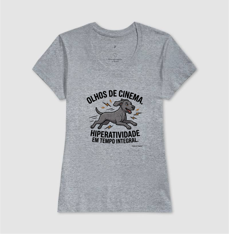 CAMISETA WEIMANARER OLHOS DE CINEMA - Imagem 9