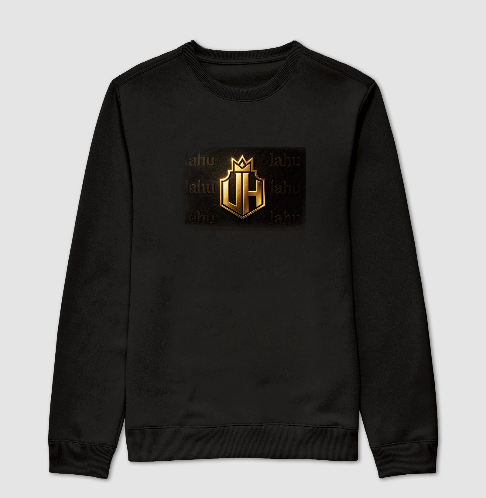 👑 Brasão da Grandeza | Poder, Prestígio e Liderança 👑 Para quem nasceu para se destacar, esta estampa traz um brasão imponente em dourado sobre um fundo negro sofisticado, transmitindo autoridade, força e exclusividade. - Imagem 4