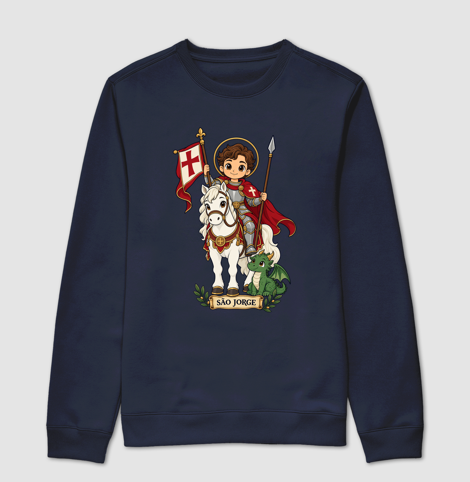 São Jorge estilo chibi - Imagem 5