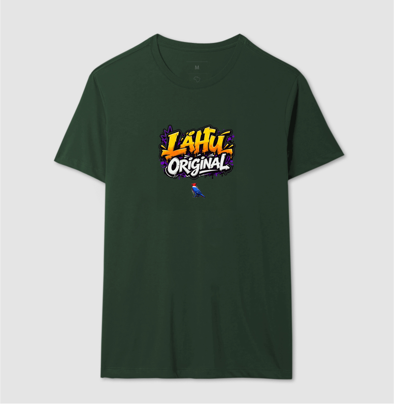 O grafite LÄHU Original brilha em tons vibrantes de laranja e roxo, traduzindo energia e movimento. Mistura perfeita entre arte de rua e moda contemporânea, feita para quem vive o estilo com propósito. - Imagem 11