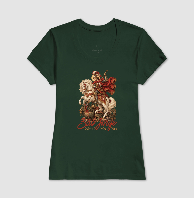 Camiseta São Jorge Rogai Por Nós - Imagem 11