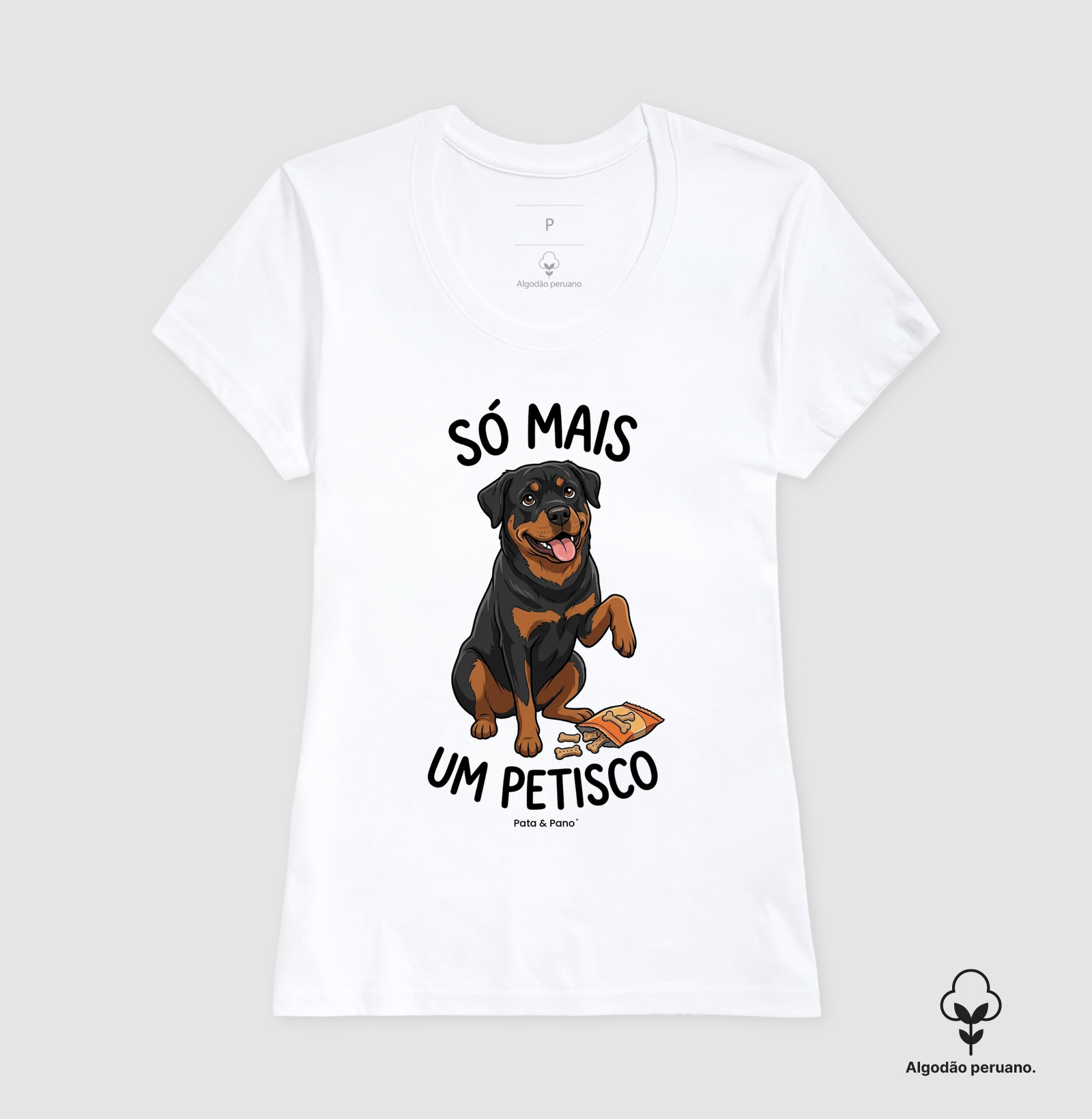 CAMISETA ROTTWEILER PETISCO - Imagem 5