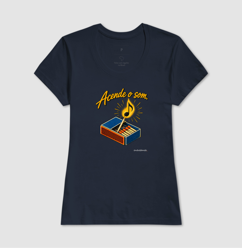 Camiseta Acende o som - Imagem 5