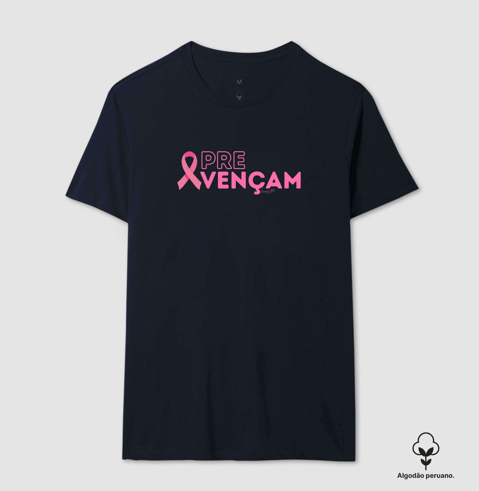 PRE VENÇAM - Algodão Peruano - Prevenir também é uma forma de vencer - Imagem 9