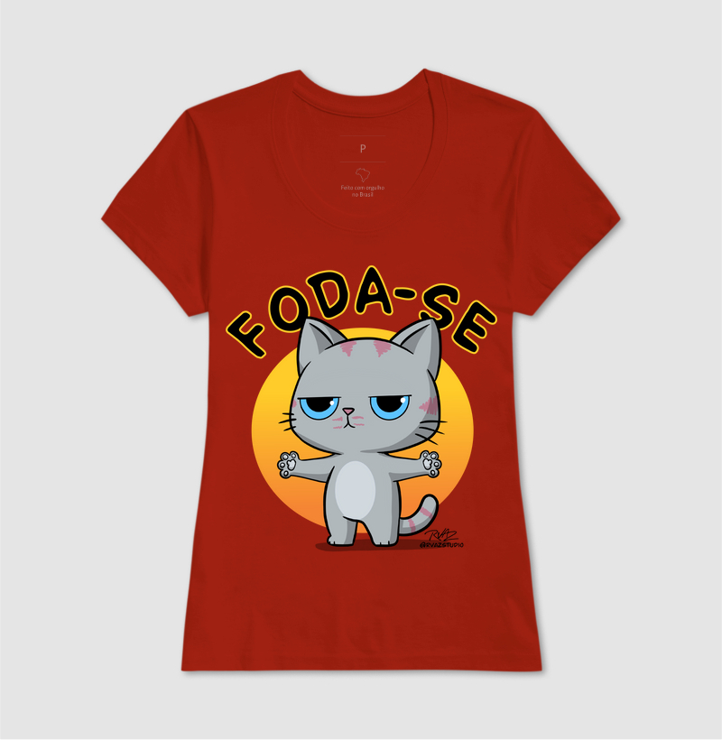 Camiseta Gato Sincero F... - Imagem 11