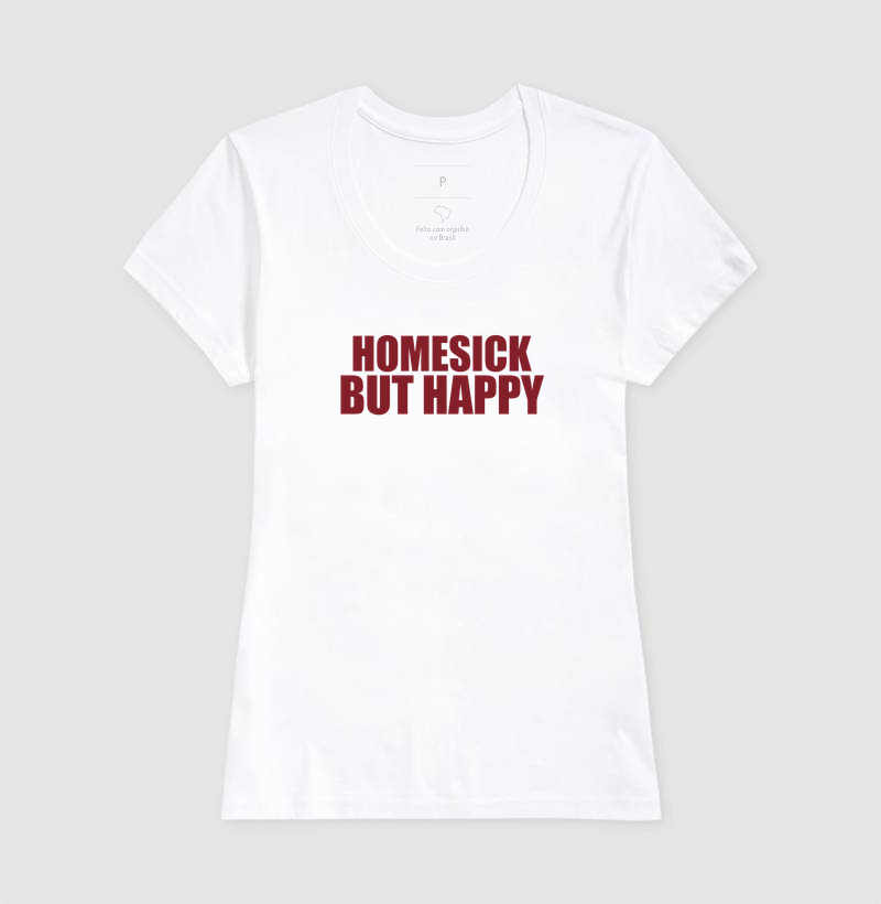 Camiseta Homesick But Happy - Imagem 5