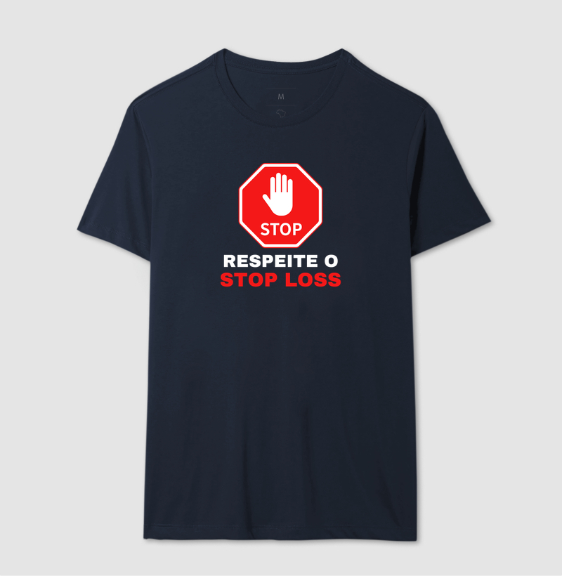 Camiseta Trader Respeite o Stop Loss - Imagem 8