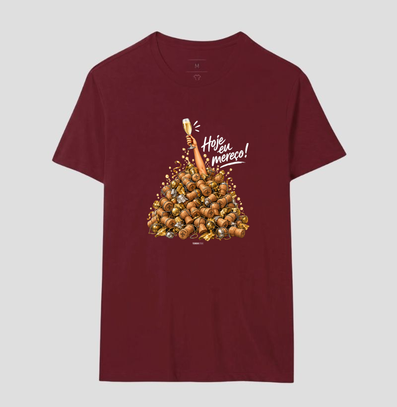 Camiseta “Hoje Eu Mereço” – Champagne Lifestyle - Imagem 16