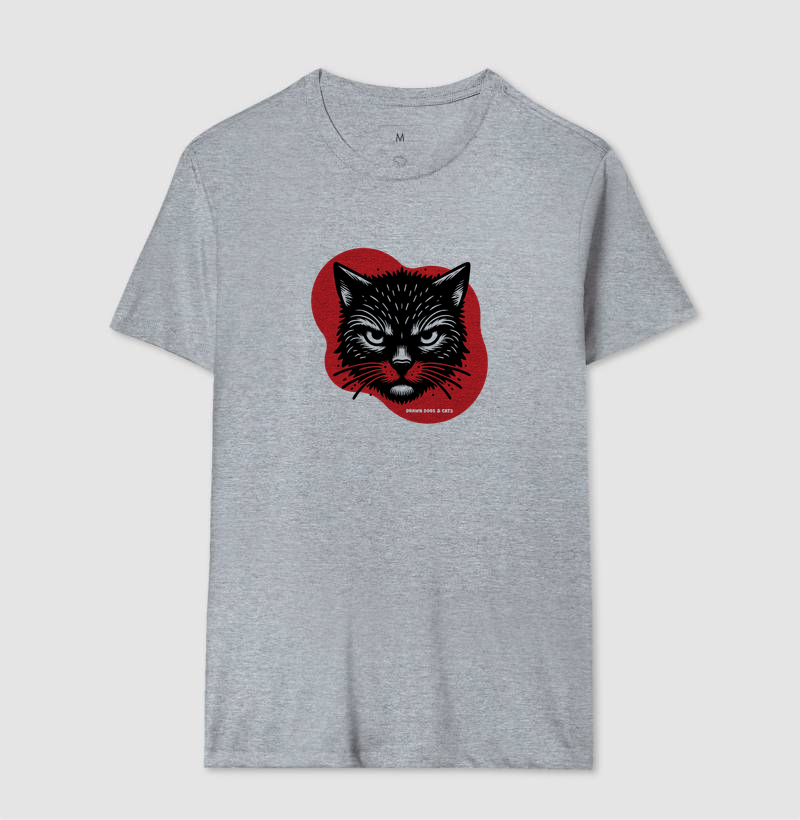 Gato preto e fundo vermelho - Imagem 9