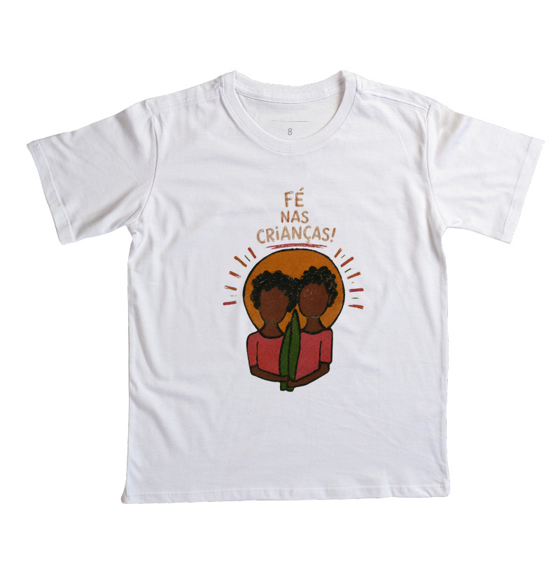 Camiseta Infantil Fé nas crianças - Imagem 2
