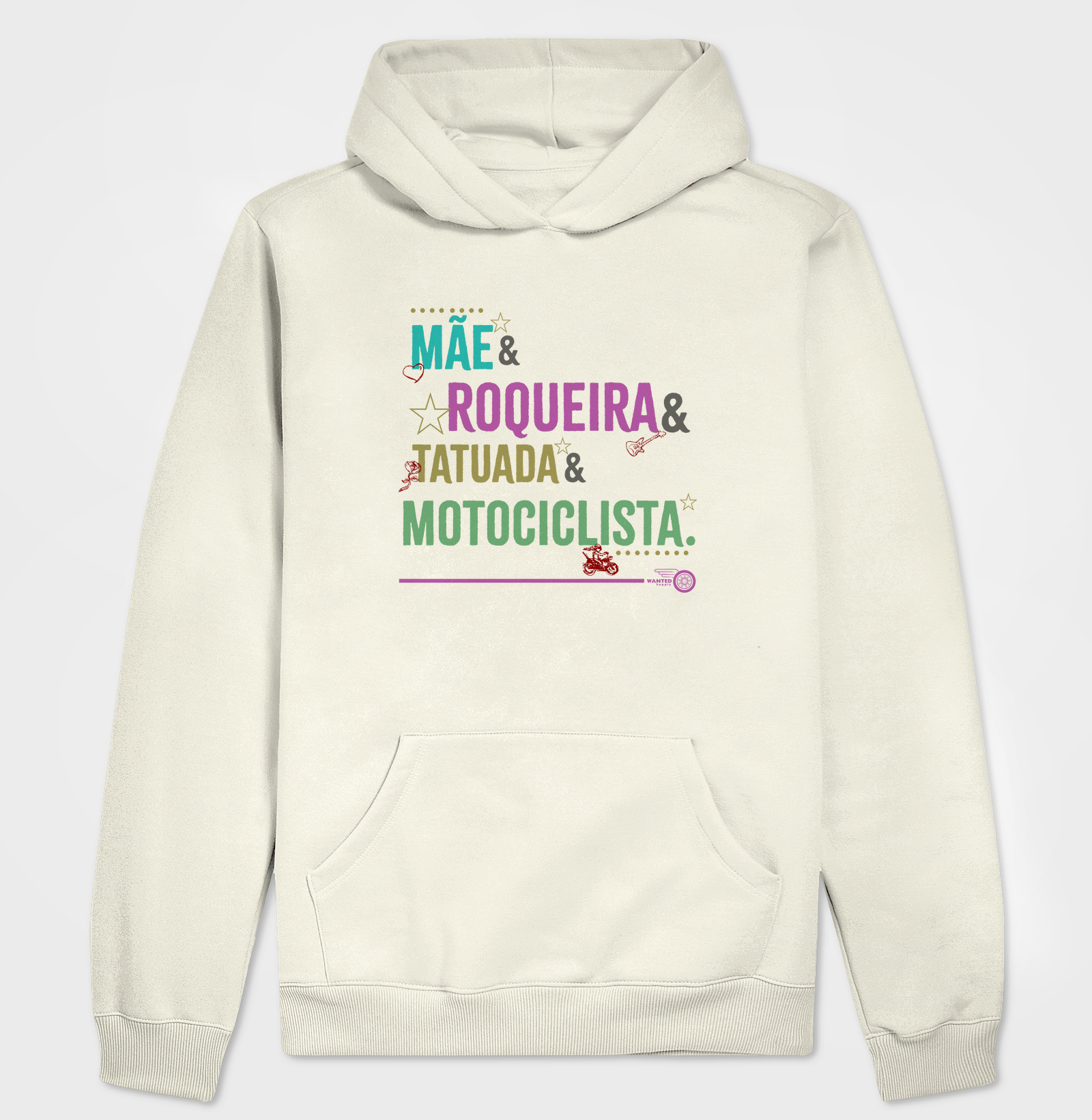 Mãe, Roqueira, Tatuada, Motociclista - Color - Imagem 3