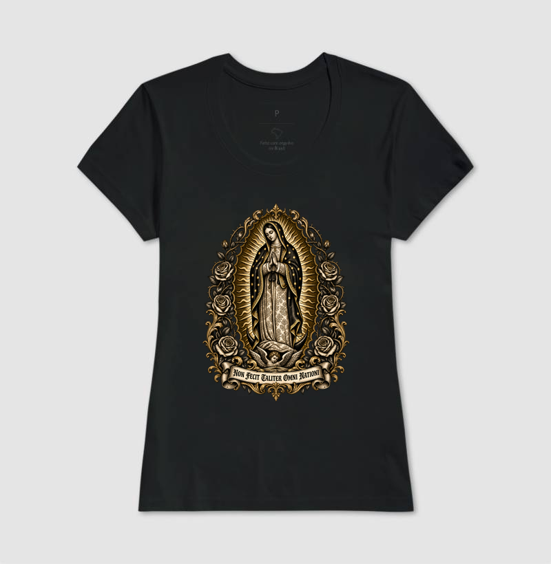 Nossa Senhora de Guadalupe em Xilogravura - Imagem 3