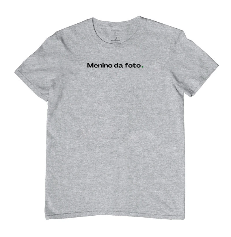 Camiseta masculina, menino da foto - Imagem 4