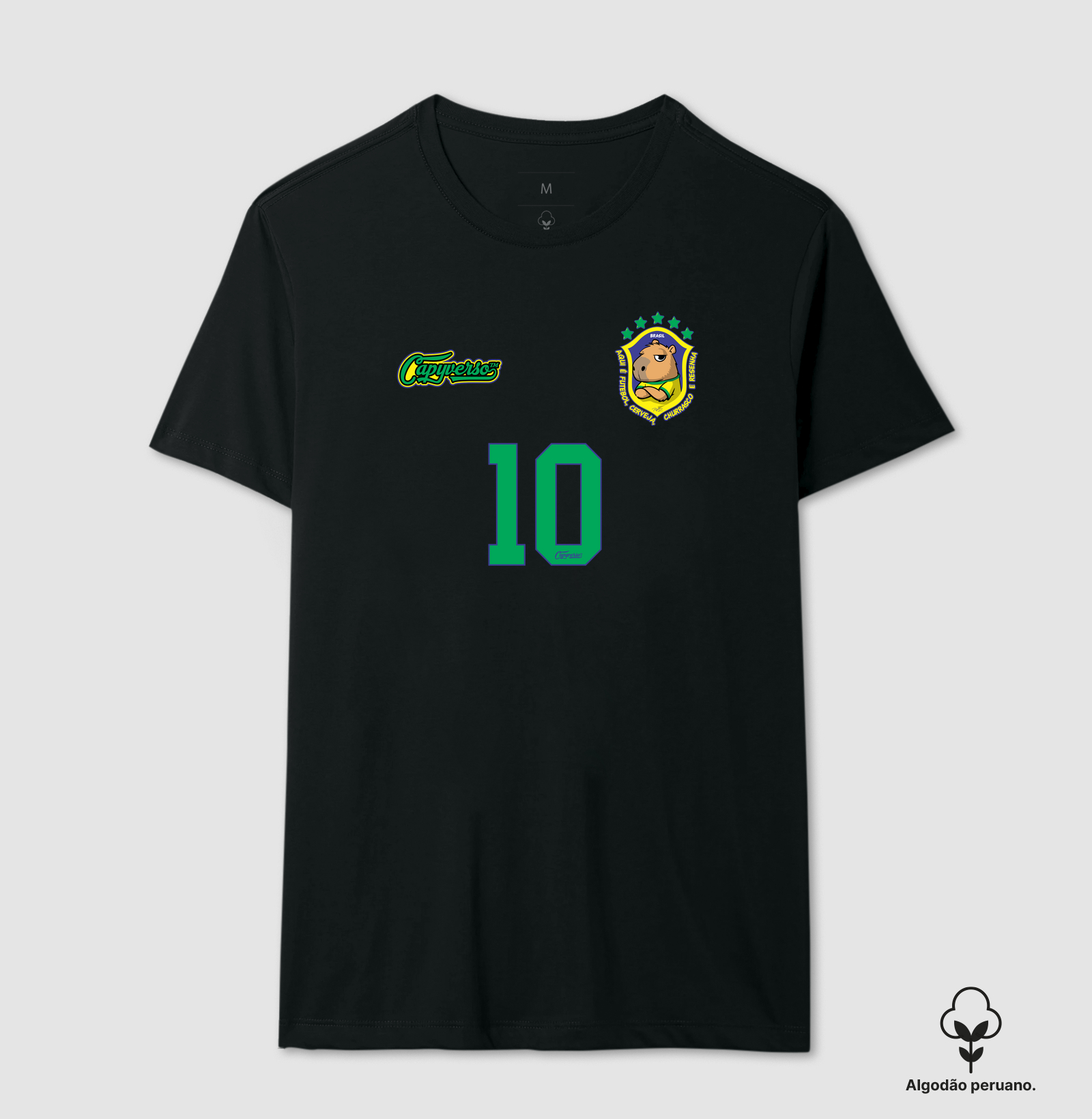 Camiseta Capyverso aqui é Brasil - Imagem 2