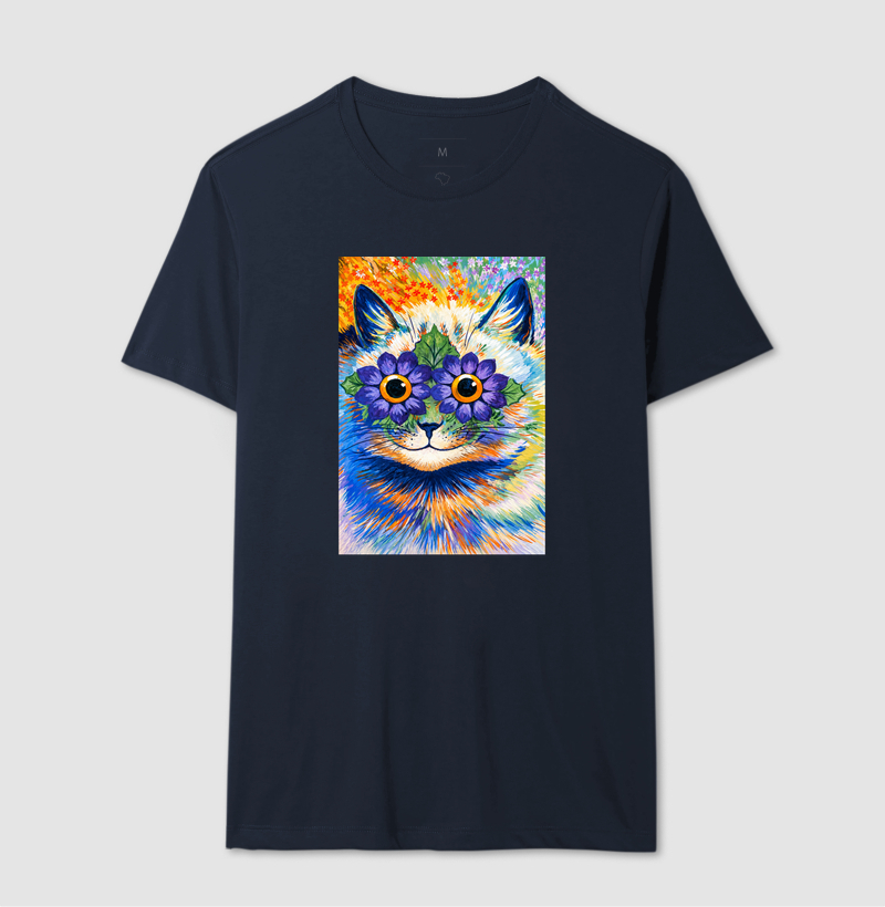 Psychedelic Flower Cat -  Louis Wain - Imagem 6