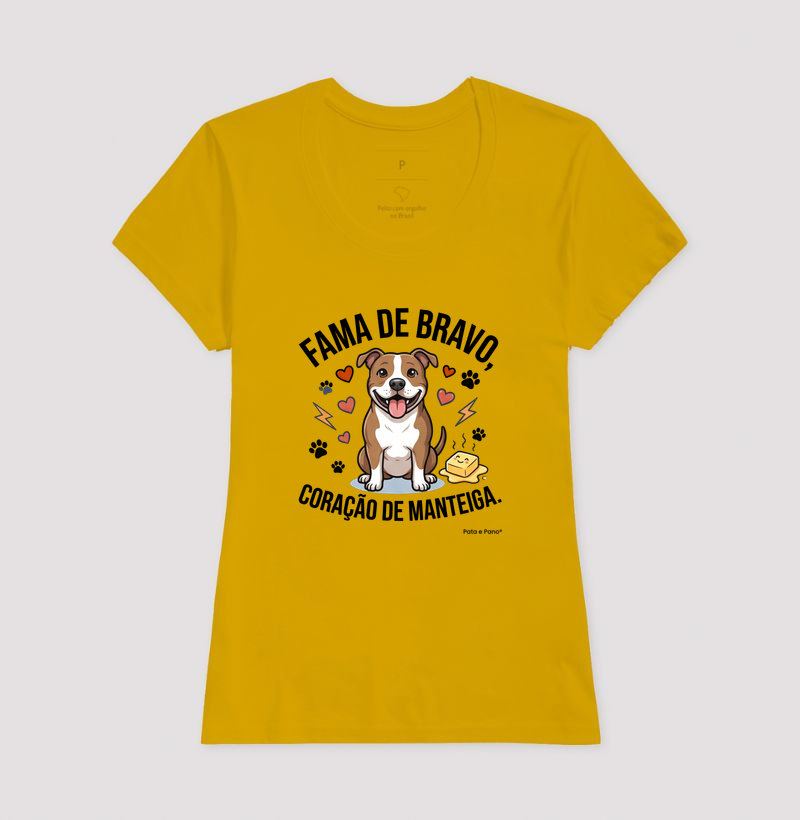 CAMISETA PITBULL FAMA DE BRAVO - Imagem 15