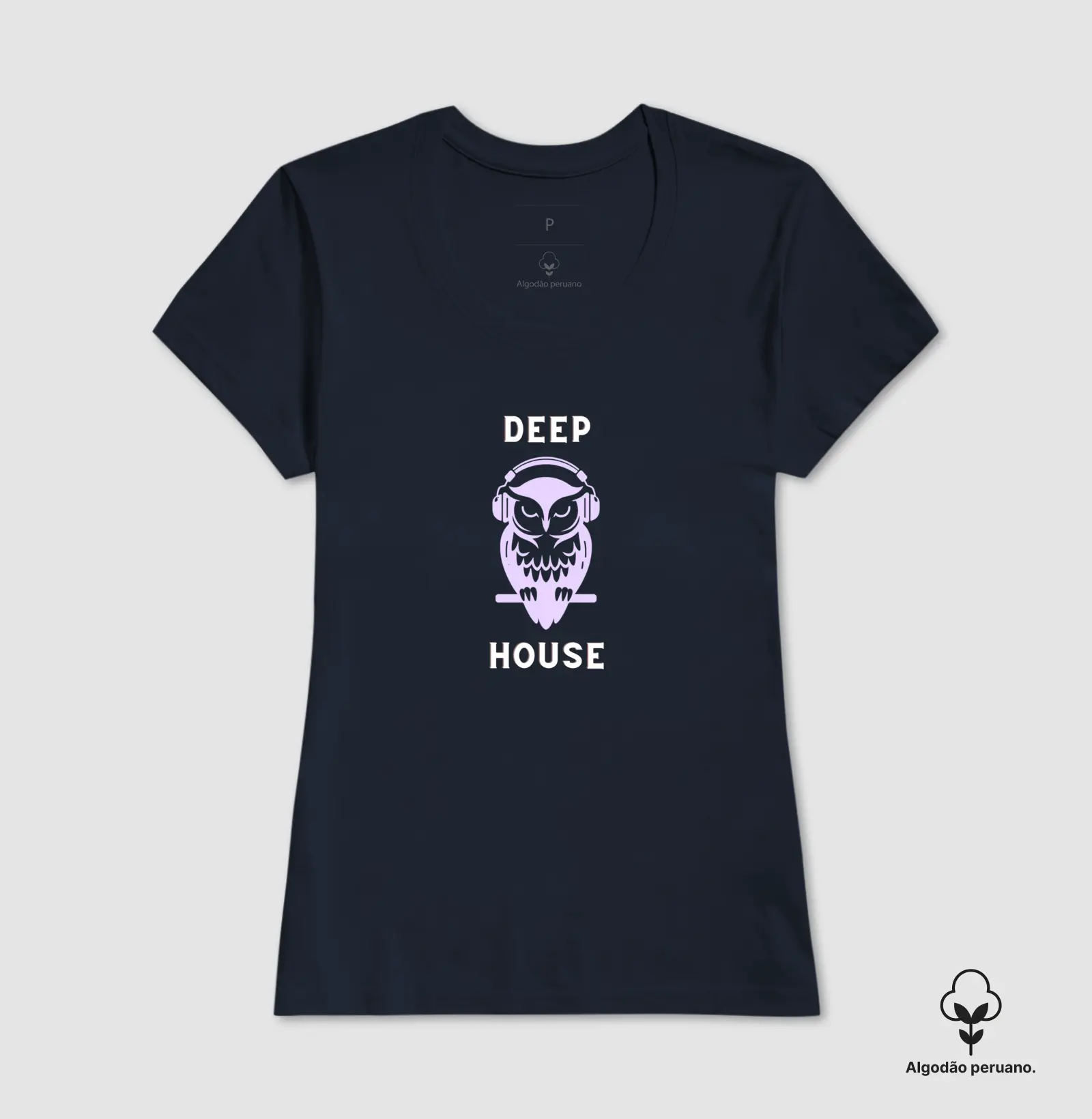 Coruja do Deep (algodão peruano) - Imagem 3