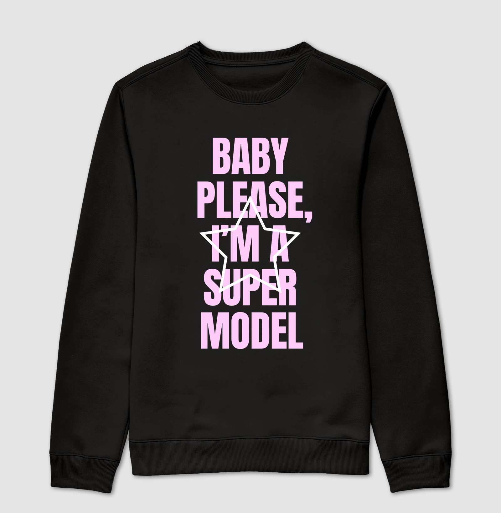 Suéter Moletom ´I'm a Supermodel´ - Imagem 3