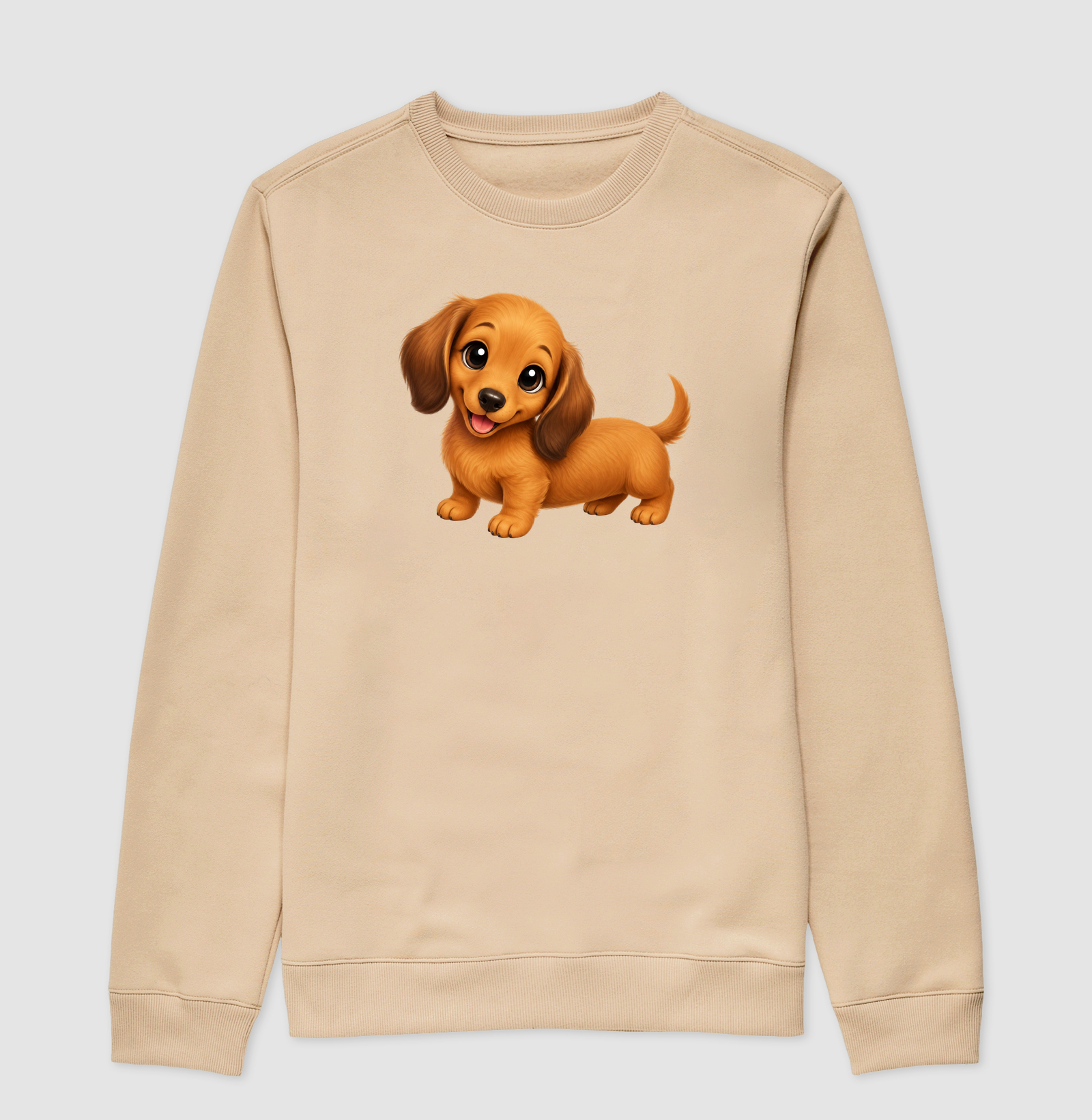 Dachshund Marrom - Desenho Animado - Imagem 3