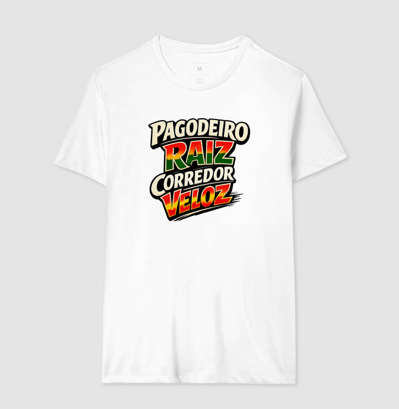 camiseta pagodeiro raiz, corredor veloz - Imagem 4