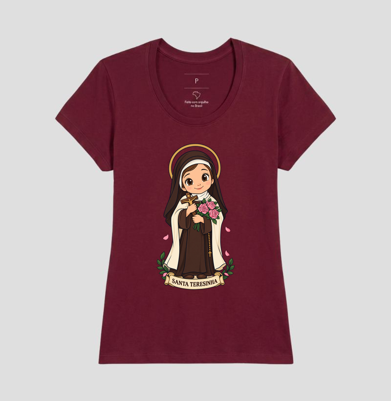 Santa Terezinha estilo chibi - Imagem 15