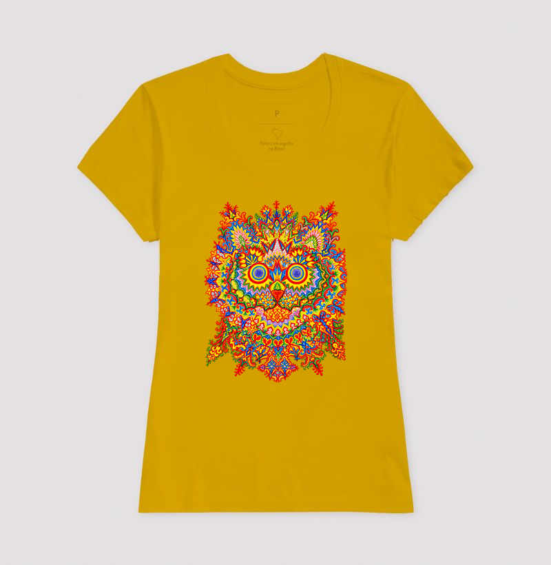 Sem Título (Psychedelic Cat) - Louis Wain - Imagem 15