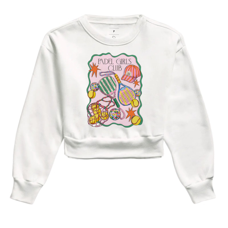 Camiseta Feminina Padel Girls Club Retrô - Imagem 3