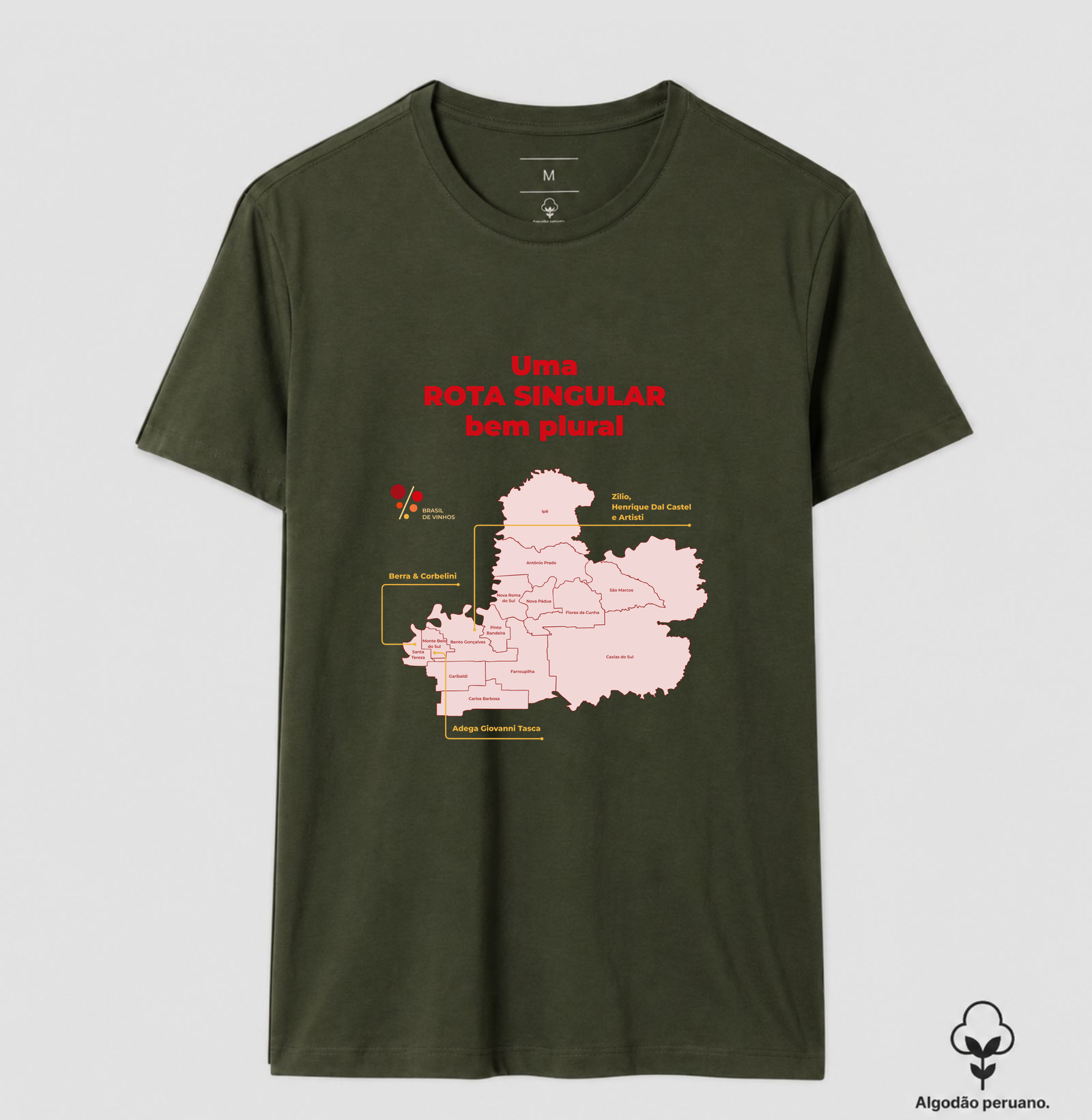 Camiseta Brasil de Vinhos - Rota Singular - Imagem 4