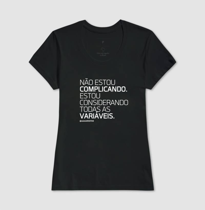 Camiseta Todas as Variáveis - Imagem 3