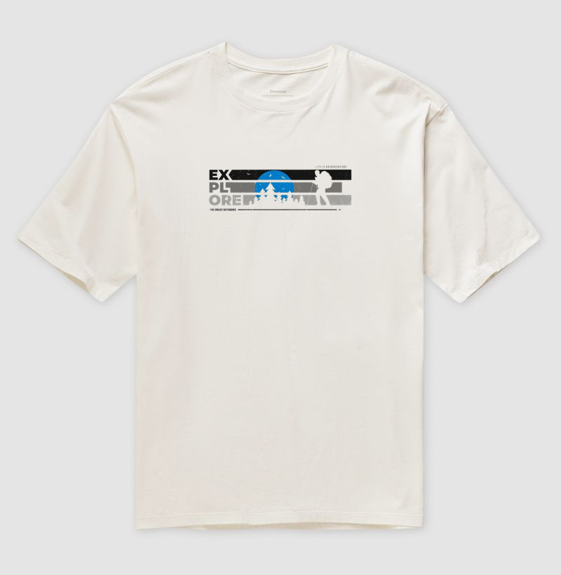 Camiseta Explore Aventura Outdoor | Excursionista - Imagem 4