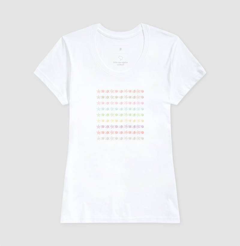 Camiseta conchas do mar | OxenteWear - Imagem 5