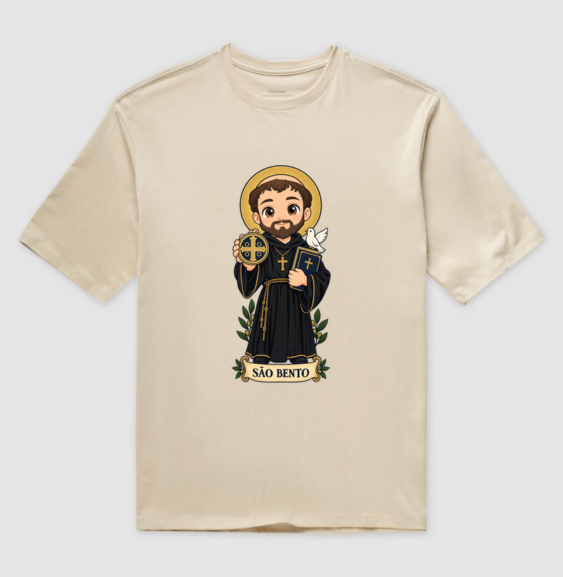 São Bento estilo chibi - Imagem 3