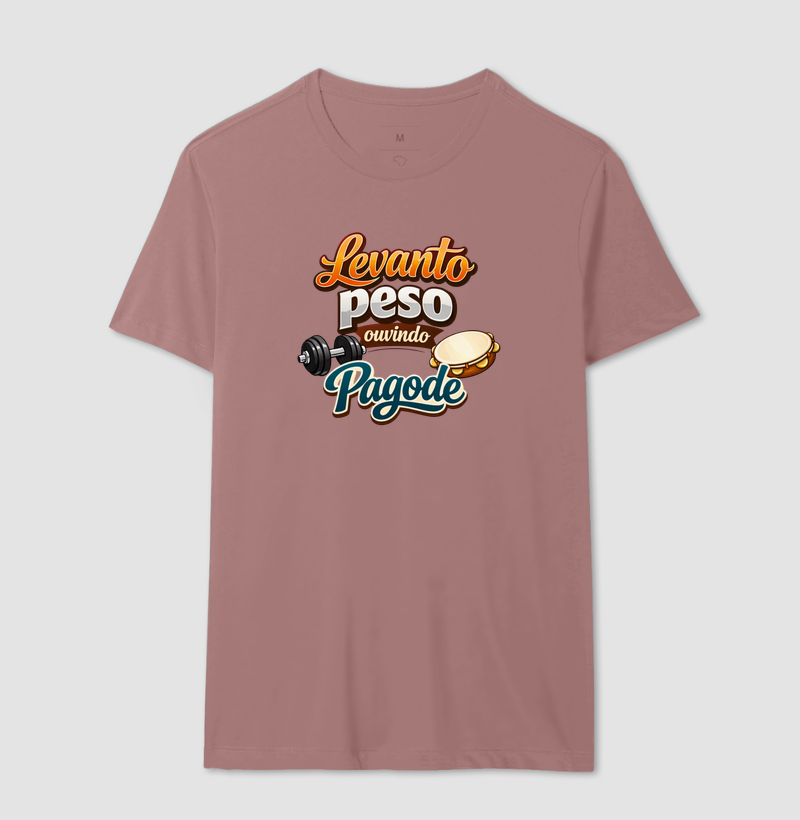 camiseta levanto peso ouvindo pagode - Imagem 16