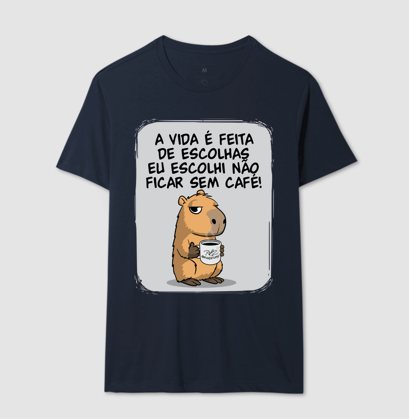 Camiseta Capivara Café - Imagem 6