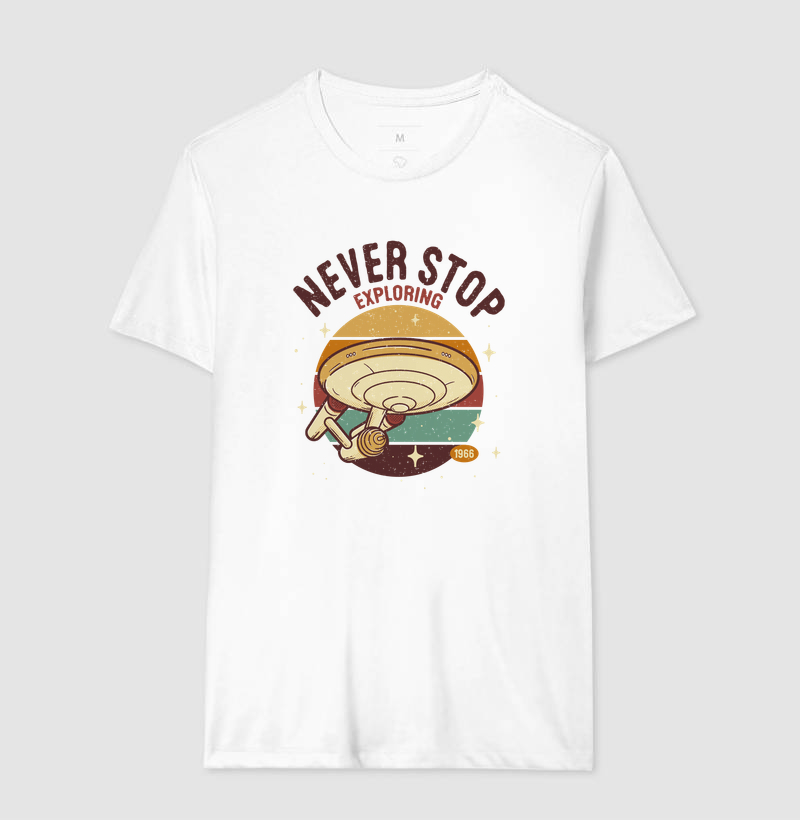 Camiseta Never Stop Exploring - Imagem 2