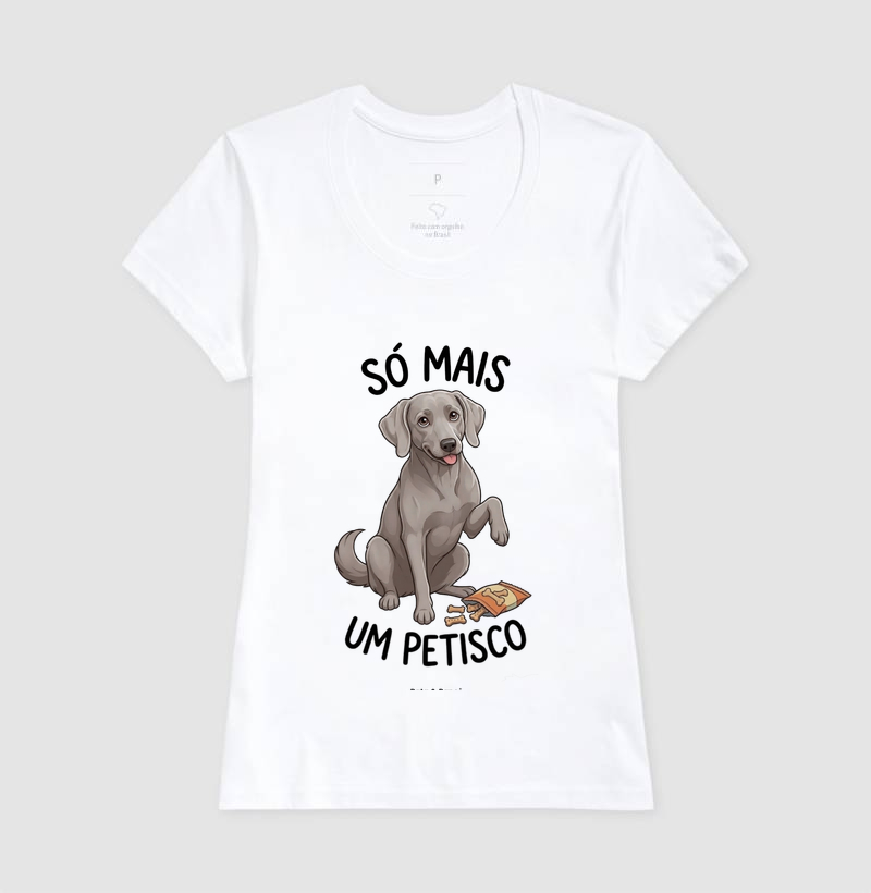 CAMISETA WEIMANARER PETISCO - Imagem 5