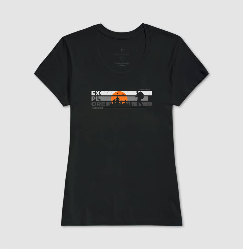 Camiseta Explore Aventura Outdoor | Excursionista - Imagem 6