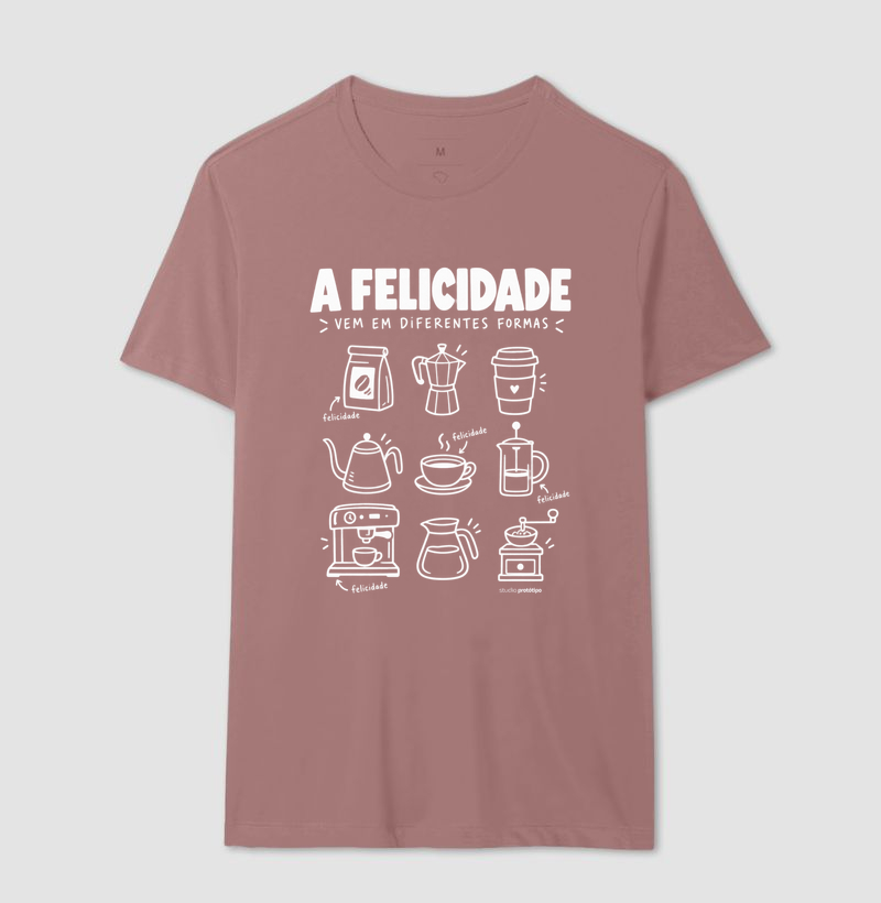 Camiseta A Felicidade Vem em Diferentes Formas - Imagem 16