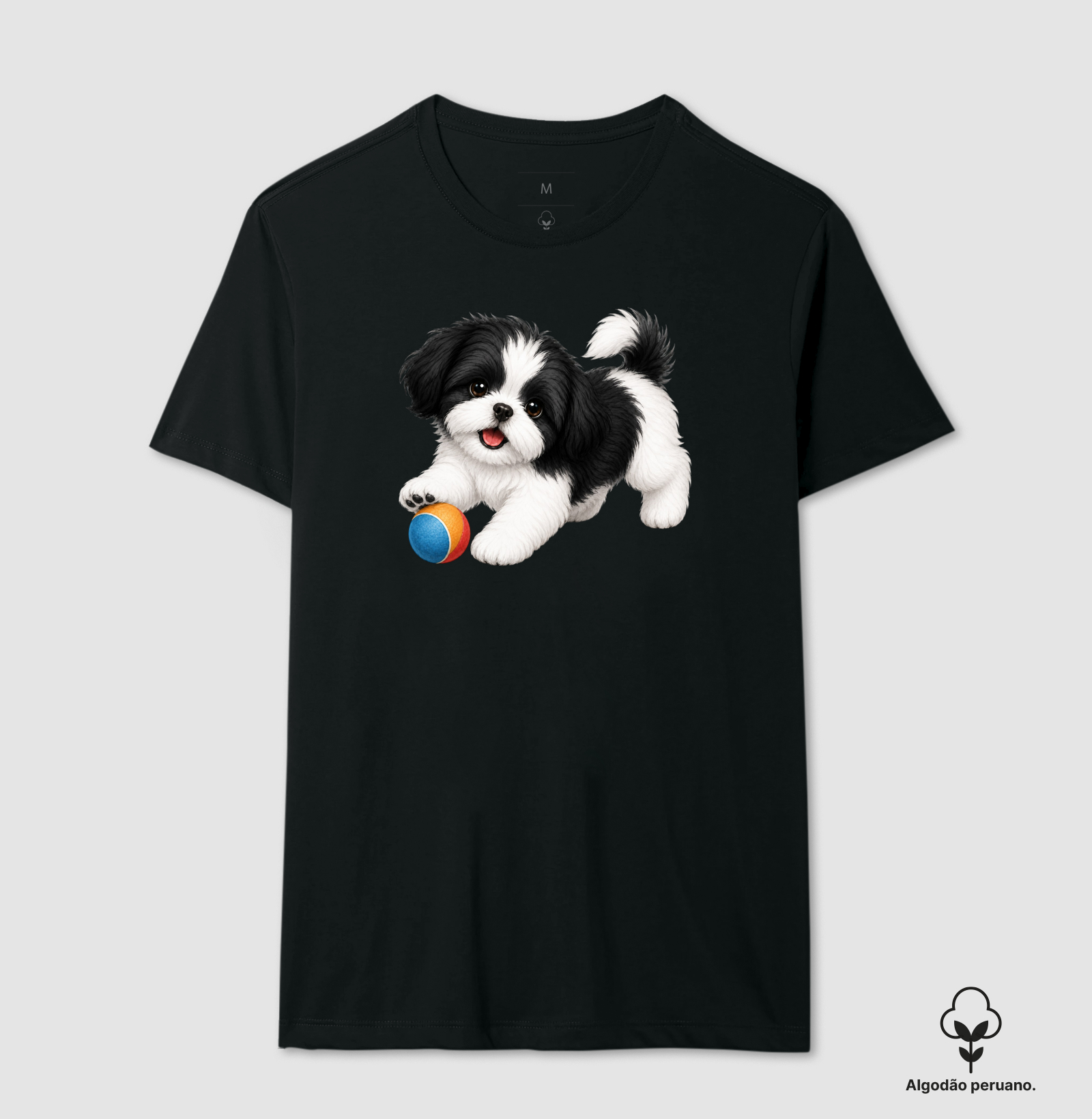 Shih Tzu Preto - Desenho Animado - Imagem 6